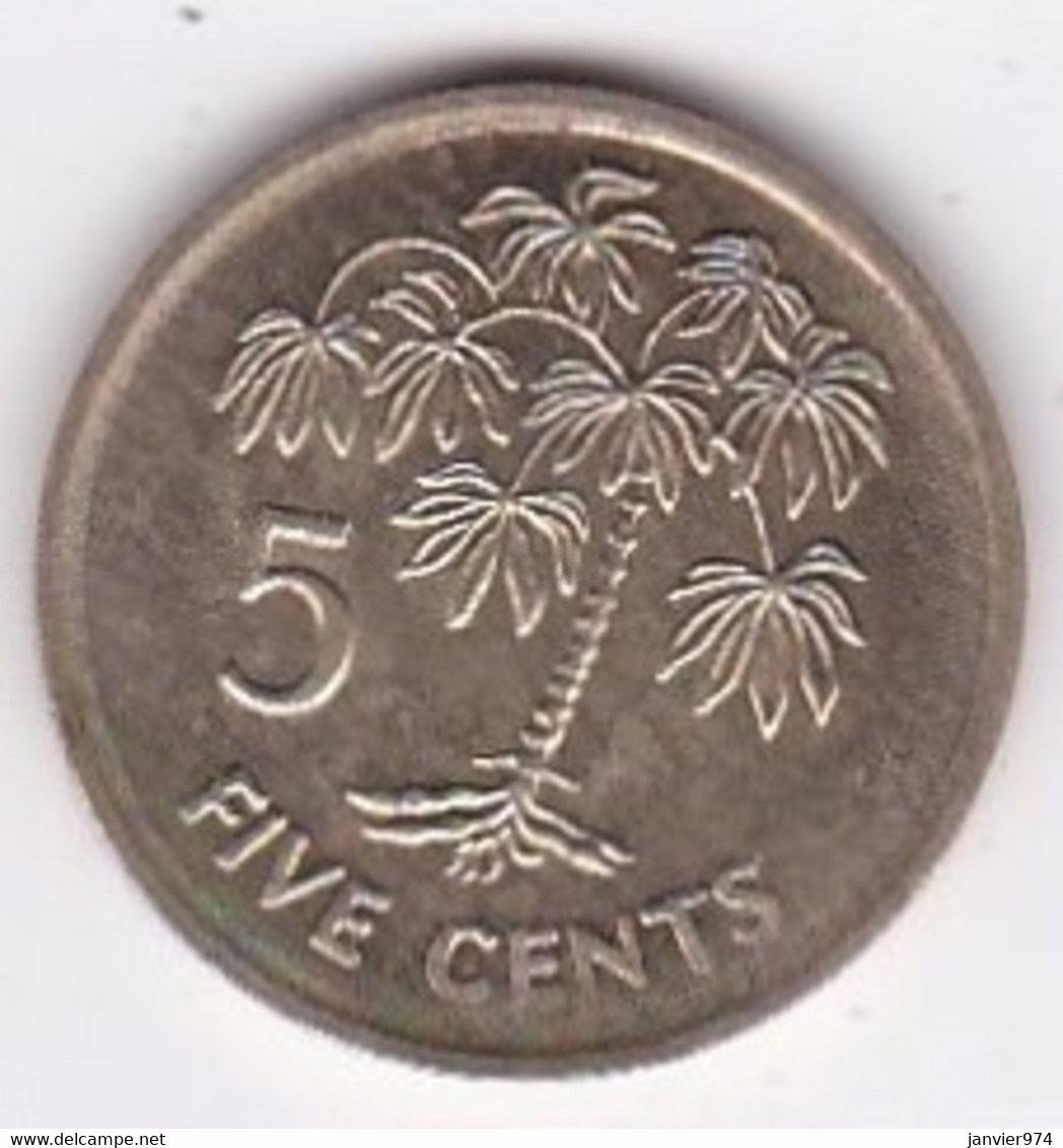 Seychelles 5 Cents 2007. KM# 47a - Seychellen