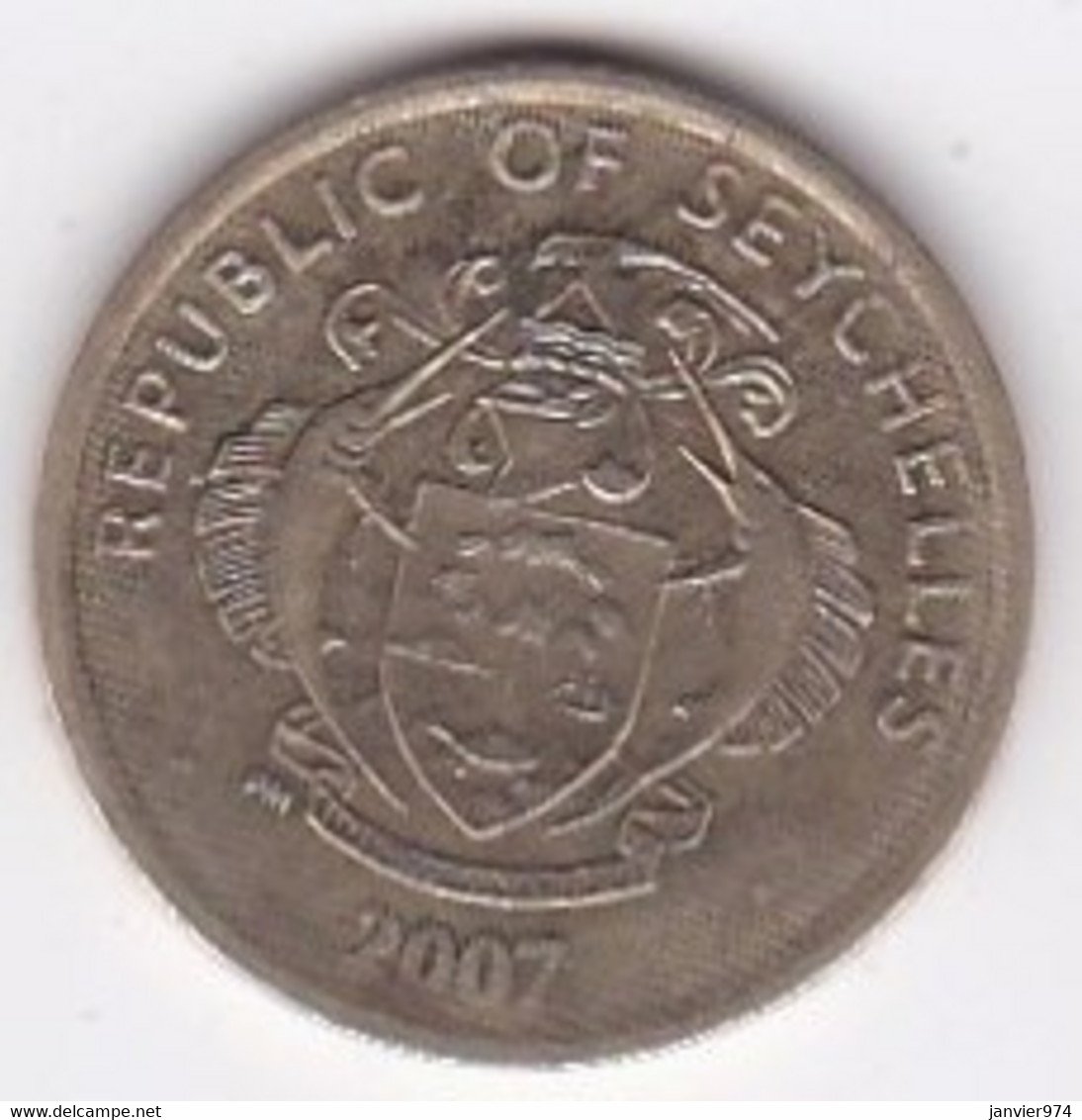 Seychelles 5 Cents 2007. KM# 47a - Seychelles