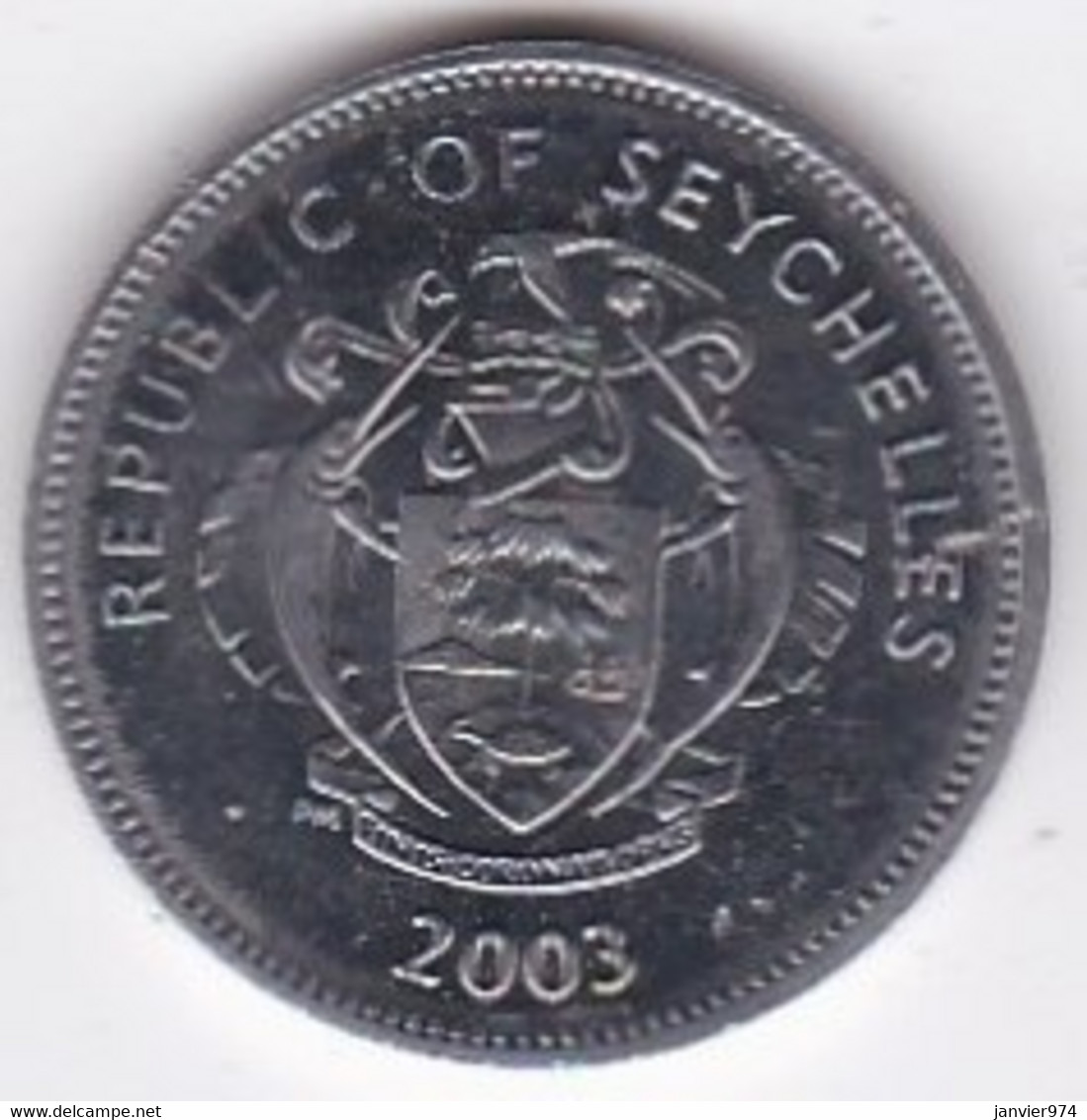 Seychelles 25 Cents 2003. KM# 49a - Seychellen