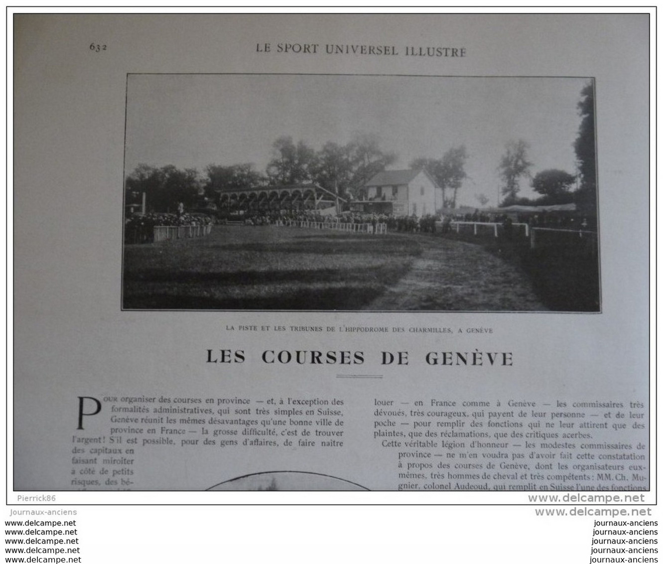 1909 LE 1er SALON DE L'AERONAUTIQUE / LOCOMOTION AERIENE / L'AERO CLUB / COURSES GENEVE / COURSES CRAON / FOUR IN HAND