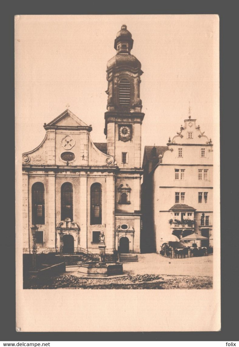 Hachenburg-Westerwald - Kath. Kirche - Fotokarte - Hachenburg