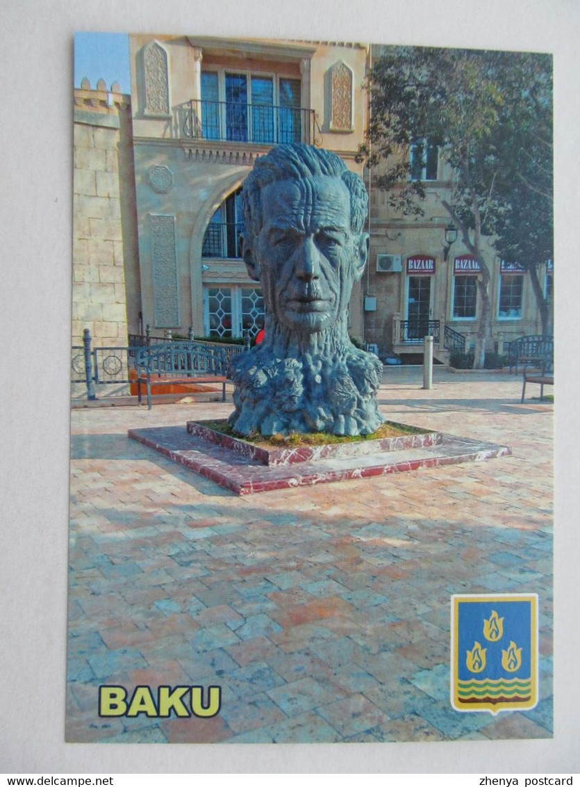 Azerbaijan‎. Baku Monument To The Poet Aliagha Vahid - Azerbaïjan