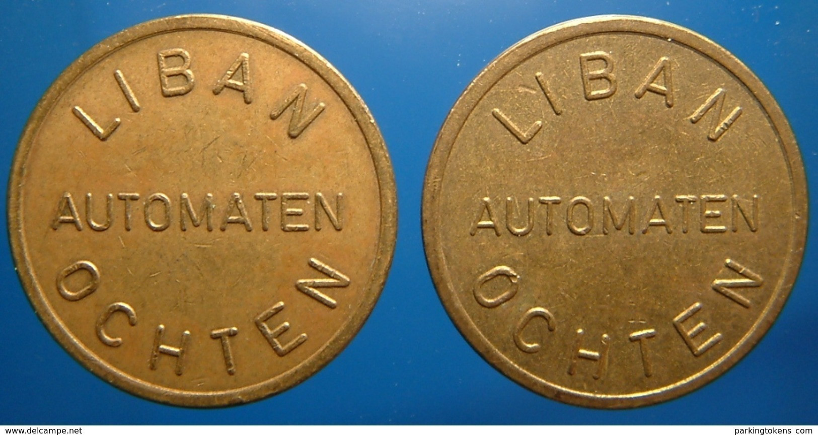 KB260-1 - LIBAN AUTOMATEN OCHTEN - Ochten - B 22.0mm - Koffie Machine Penning - Coffee Machine Token - Profesionales/De Sociedad