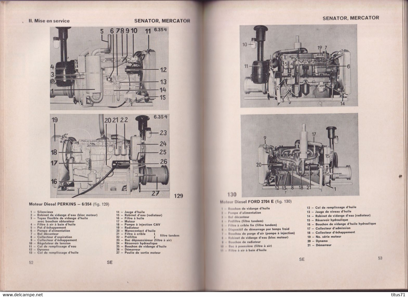 Notice D'utilisation Moissonneuse Batteuse Claas Senator - 170 Pages - 260 Illustrations - Très Bon état - Máquinas