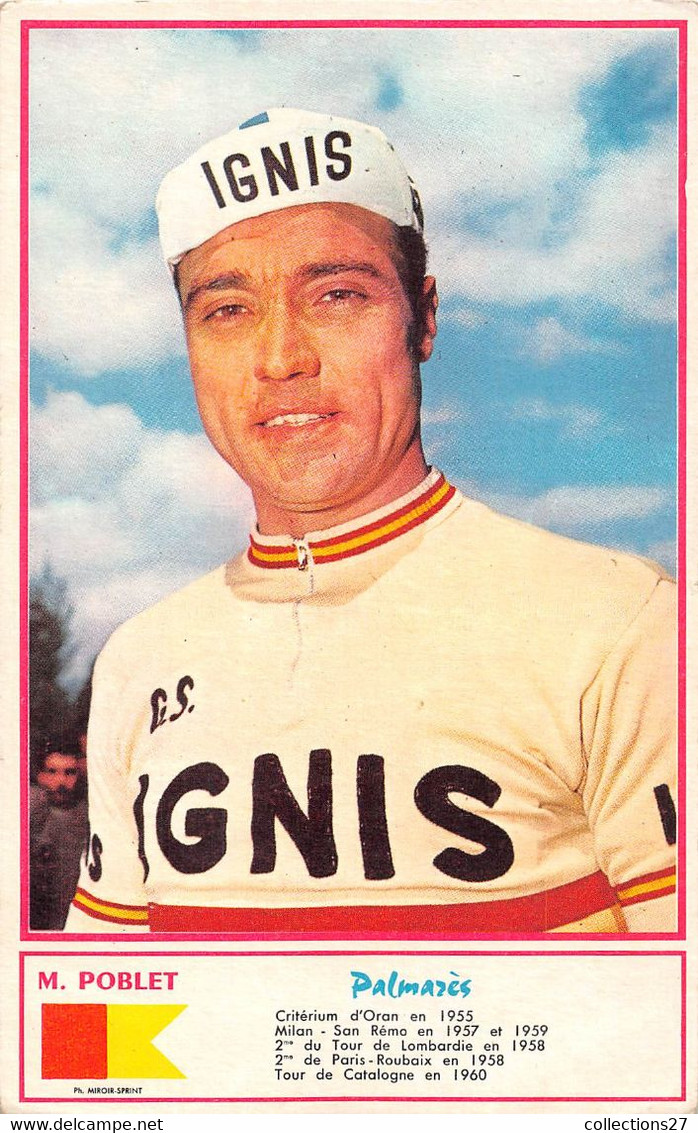 CYCLISTE- M. POBLET - Radsport