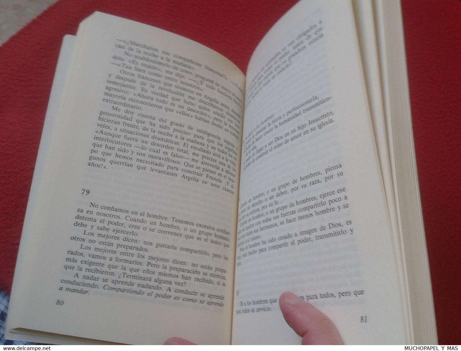 LIBRO A CORAZÓN ABIERTO MICHEL QUOIST EDICIONES SIGUEME - SALAMANCA 1985, PEDAL 166 VER FOTOS Y DESCRIPCIÓN, 304 PAG.