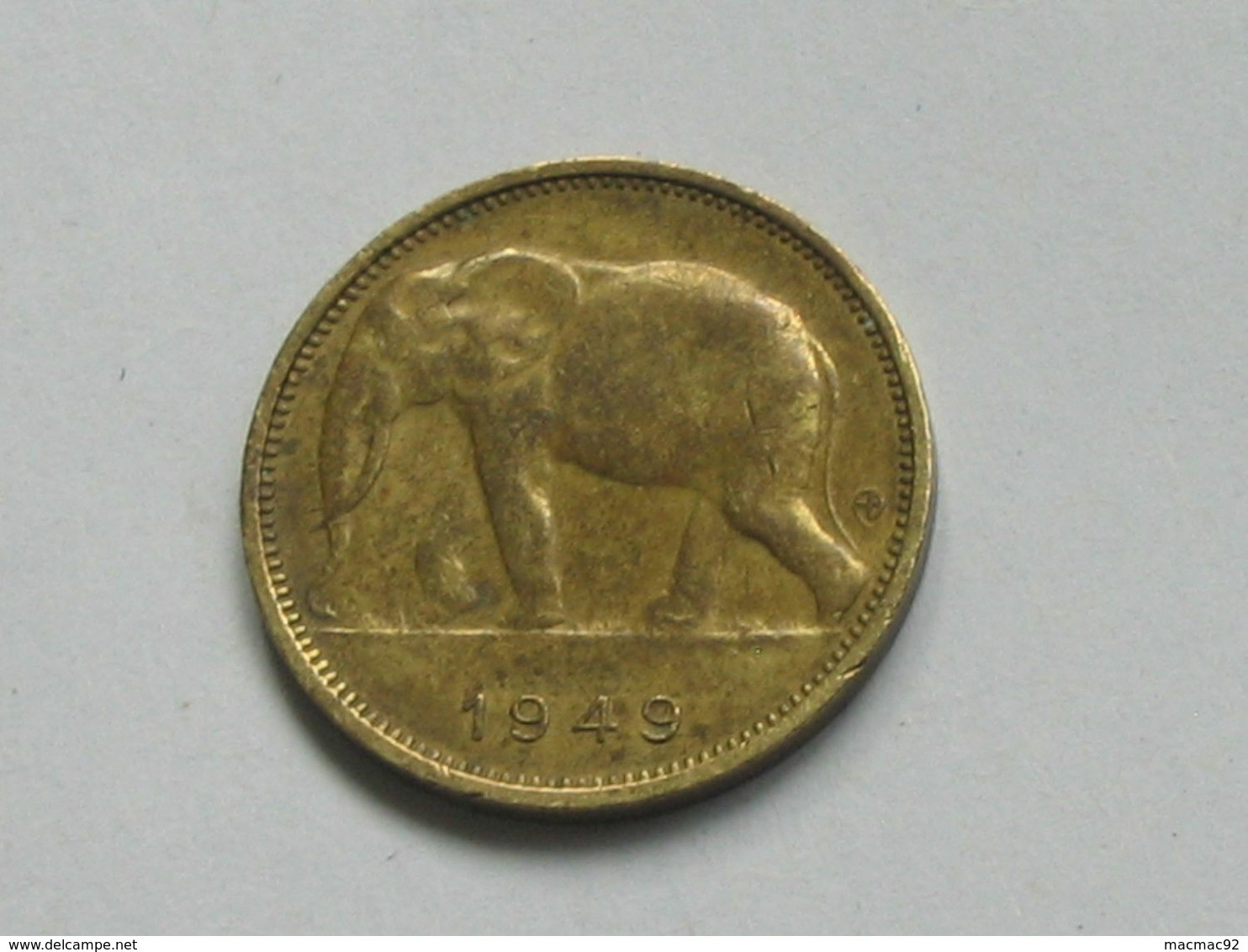 1 Franc 1949 - Banque Du Congo Belge - Bank Van Belgisch Congo  **** EN ACHAT IMMEDIAT **** - 1945-1951: Régence
