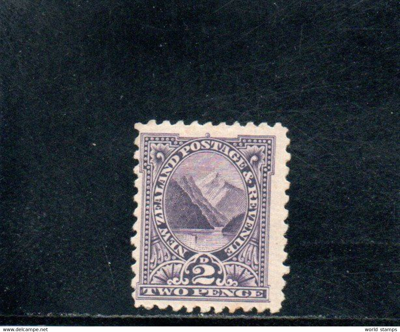 NOUVELLE ZELANDE 1900-9 * 2 SCAN - Unused Stamps