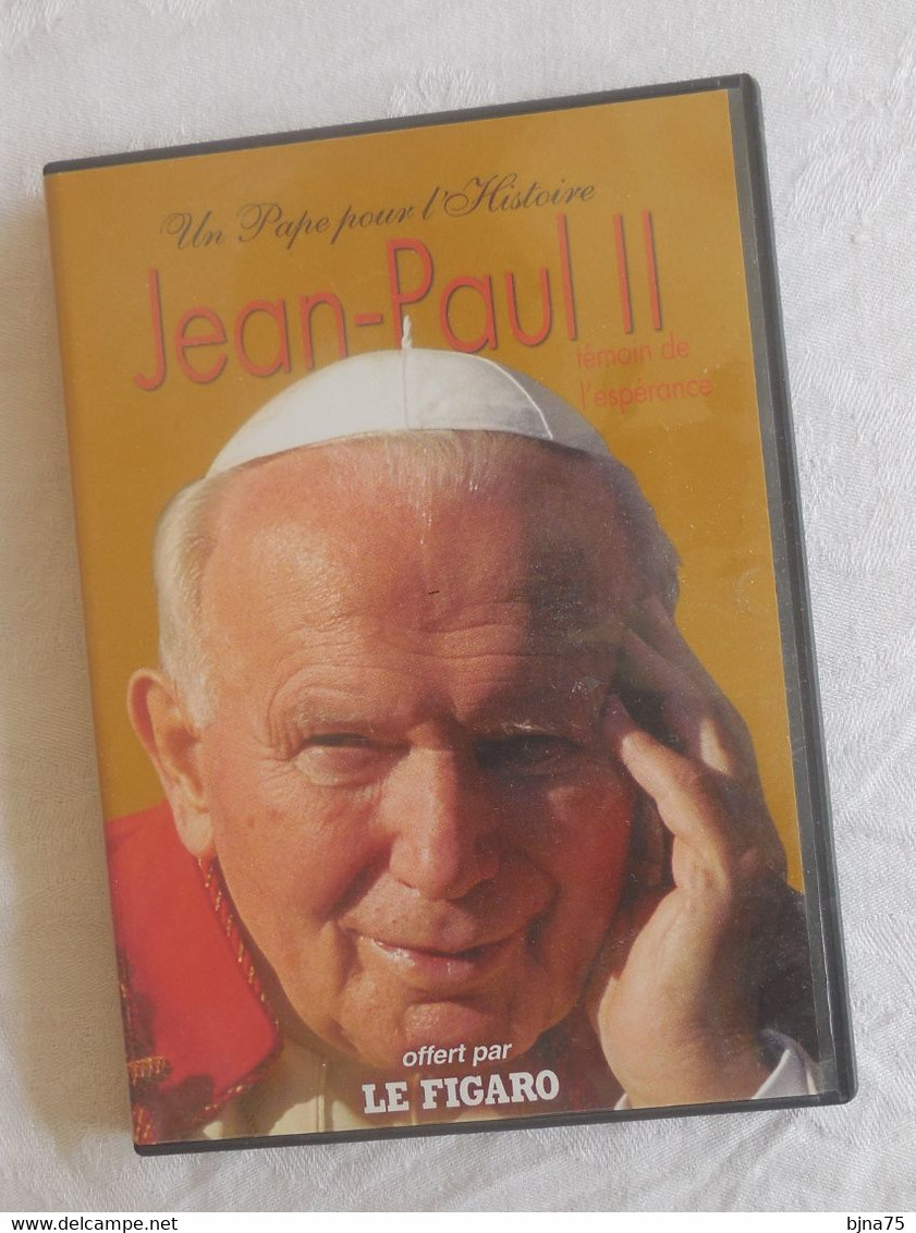 Documentaire   Un PAPE Pour L'HISTOIRE JEAN PAUL II Témoin De L'espérance  - édition 2001  Durée 2h - Dokumentarfilme