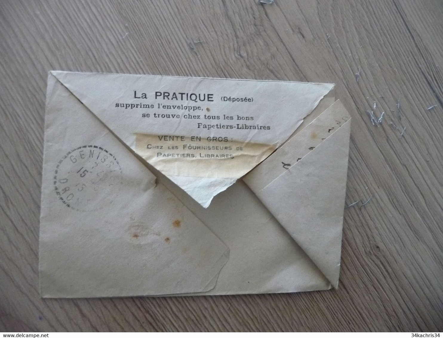 CPFM Carte Postale Franchise Militaire Guerre 14/18 Franchise Pour Auxiliaires Santé  Trésors Postes 117 - Storia Postale