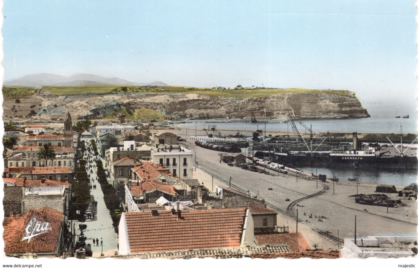 ALGERIE- NEMOURS - VUE PARTIELLE ET LE PORT - Sonstige & Ohne Zuordnung