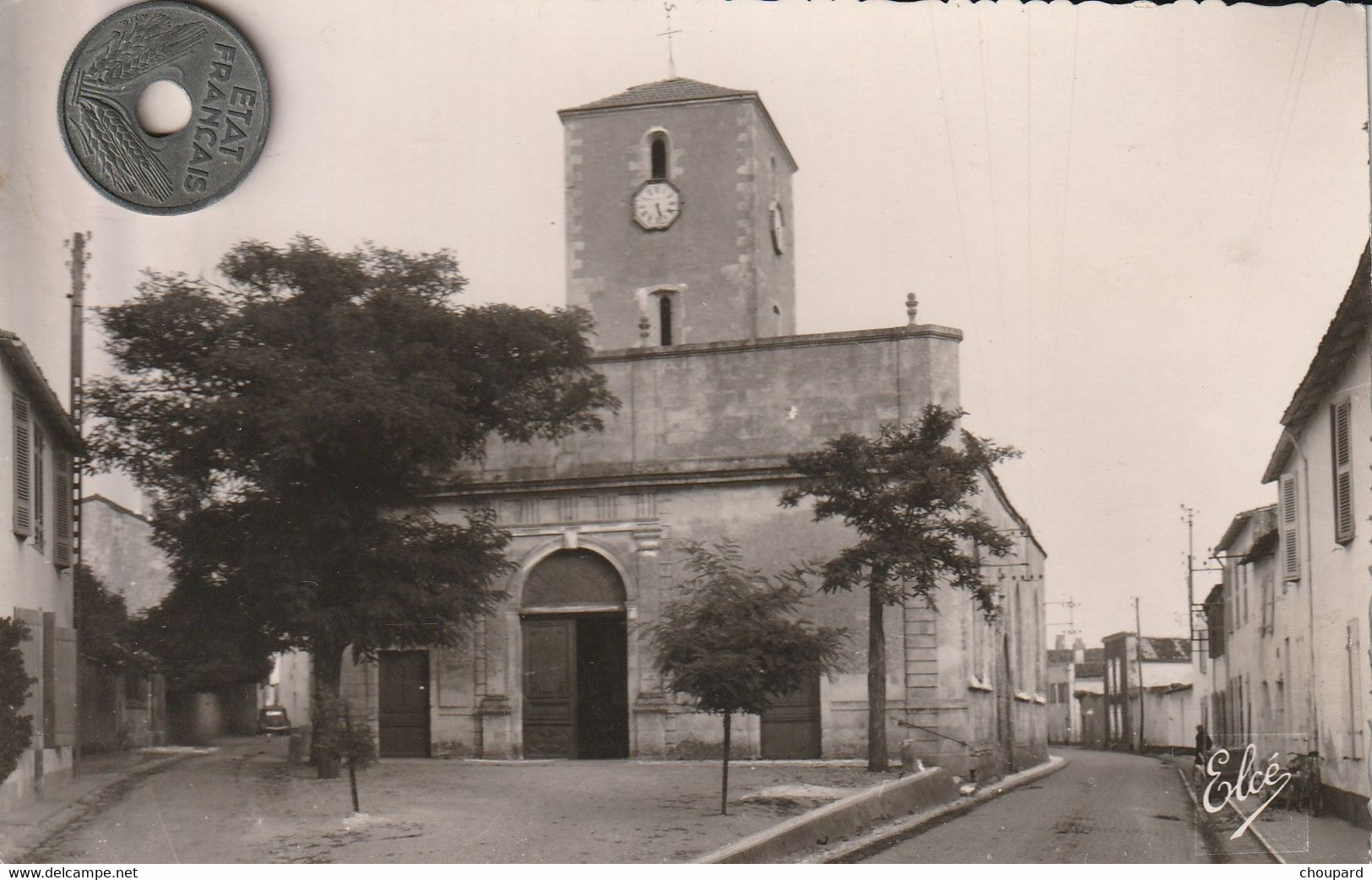 17 - Carte Postale Semi Moderne De L'ILE DE RE    LA FLOTTE  L'Eglise - Ile De Ré