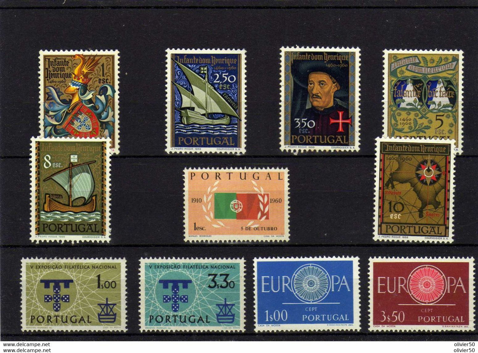 Portugal(1960)  - Annee Complete -  -  Neufs** - Full Years