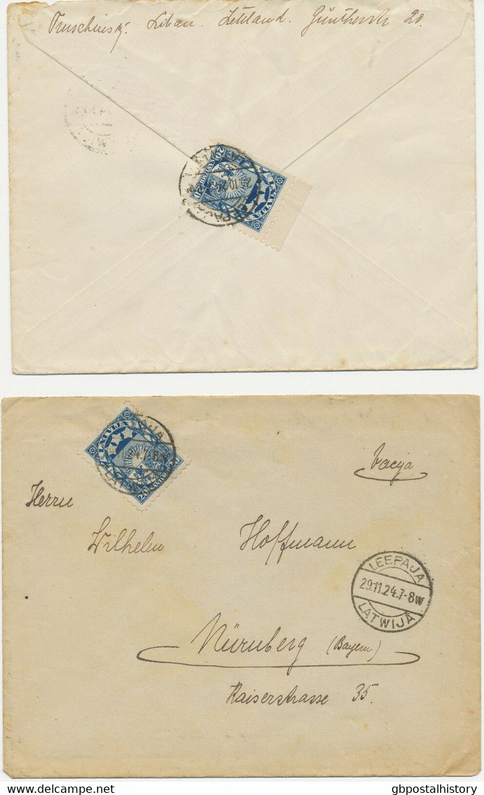 LETTLAND 1924/6 Staatswappen EF, MeF U. MiF - Farbnuancen U Zähnungen A. 11 Bf - Lettonie