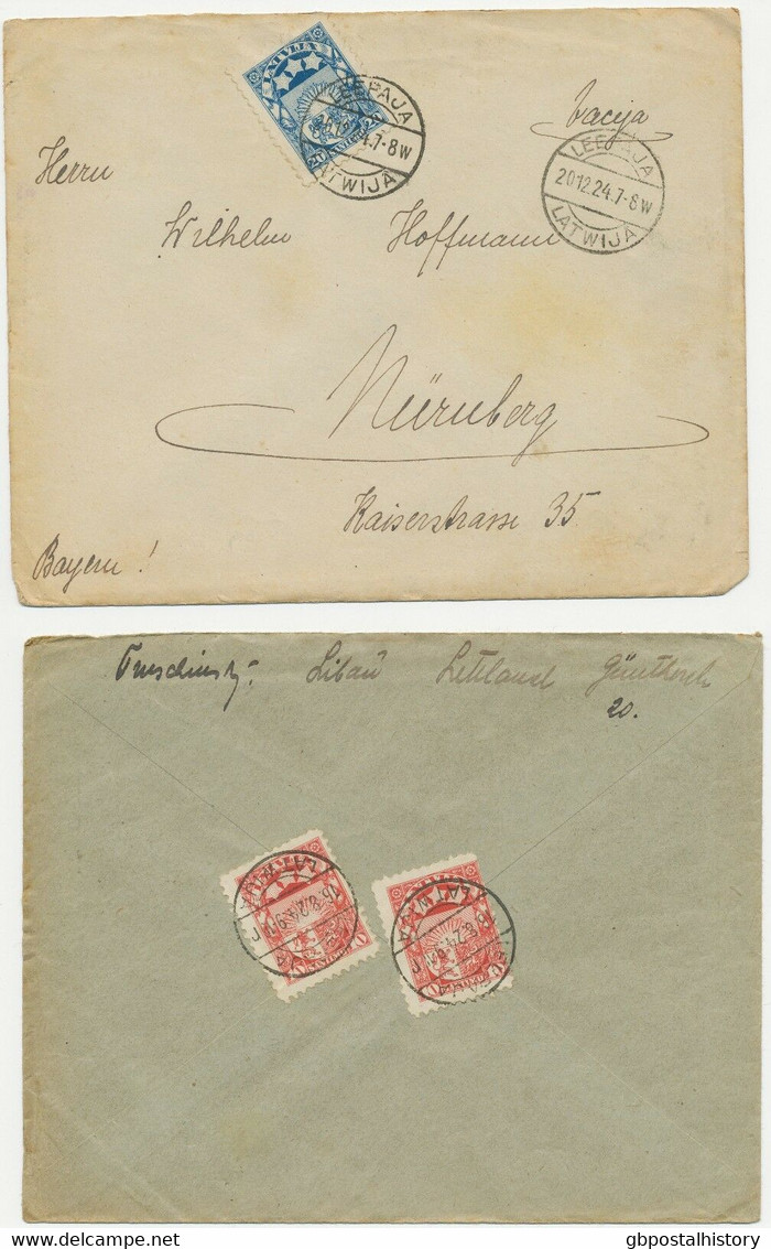 LETTLAND 1924/6 Staatswappen EF, MeF u. MiF - Farbnuancen u Zähnungen a. 11 Bf