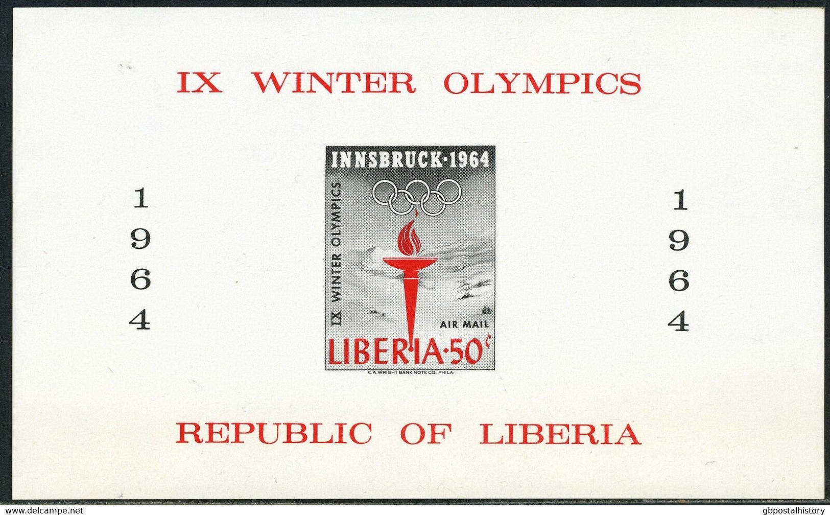 LIBERIA 1964/80 Olympic Winter Games In Innsbruck And Lake Placid, Summer Games - Liberia