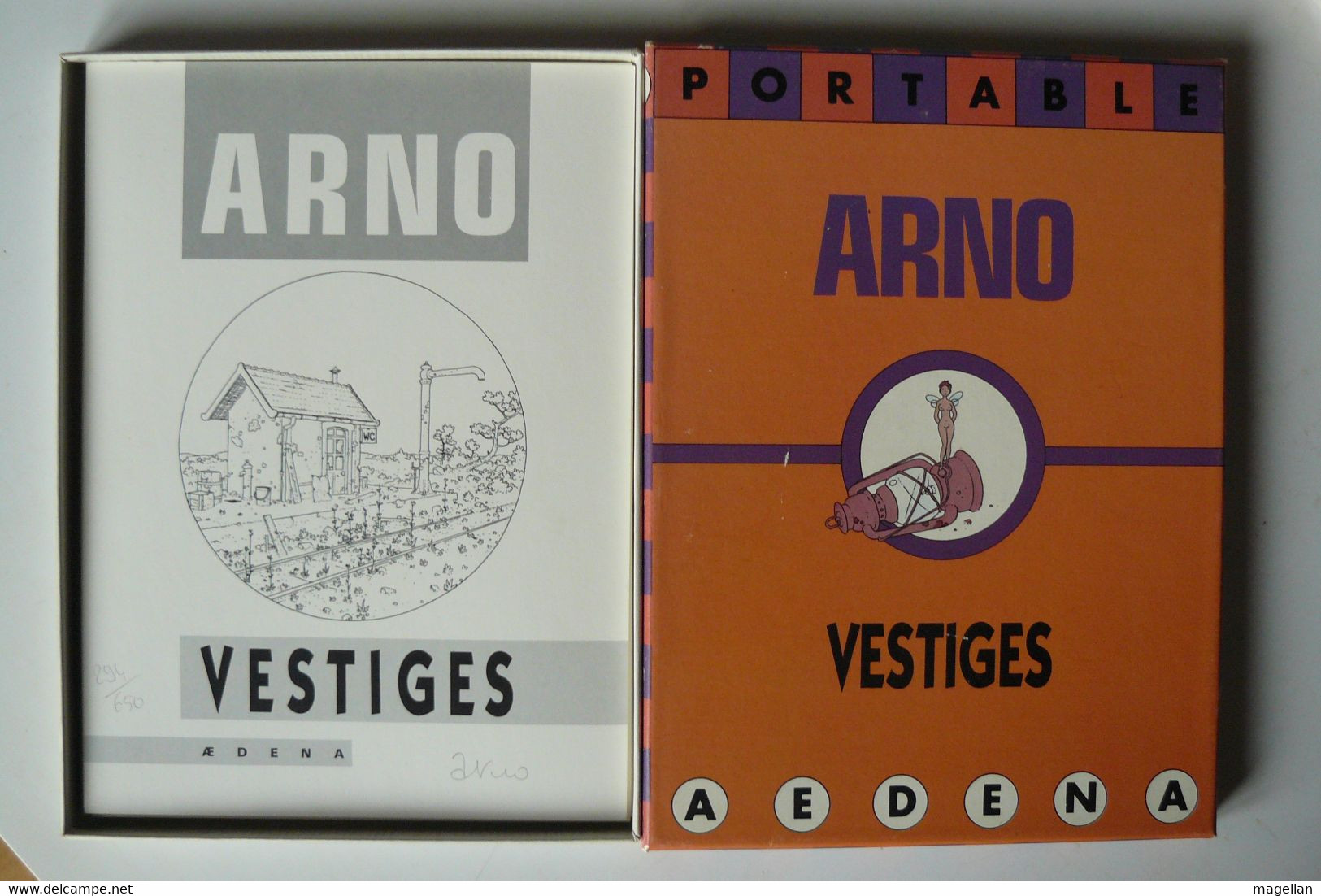 Vestiges - Portfolio - Arno 1986 - Edition Limitée 650 Exemplaires - Portfolios