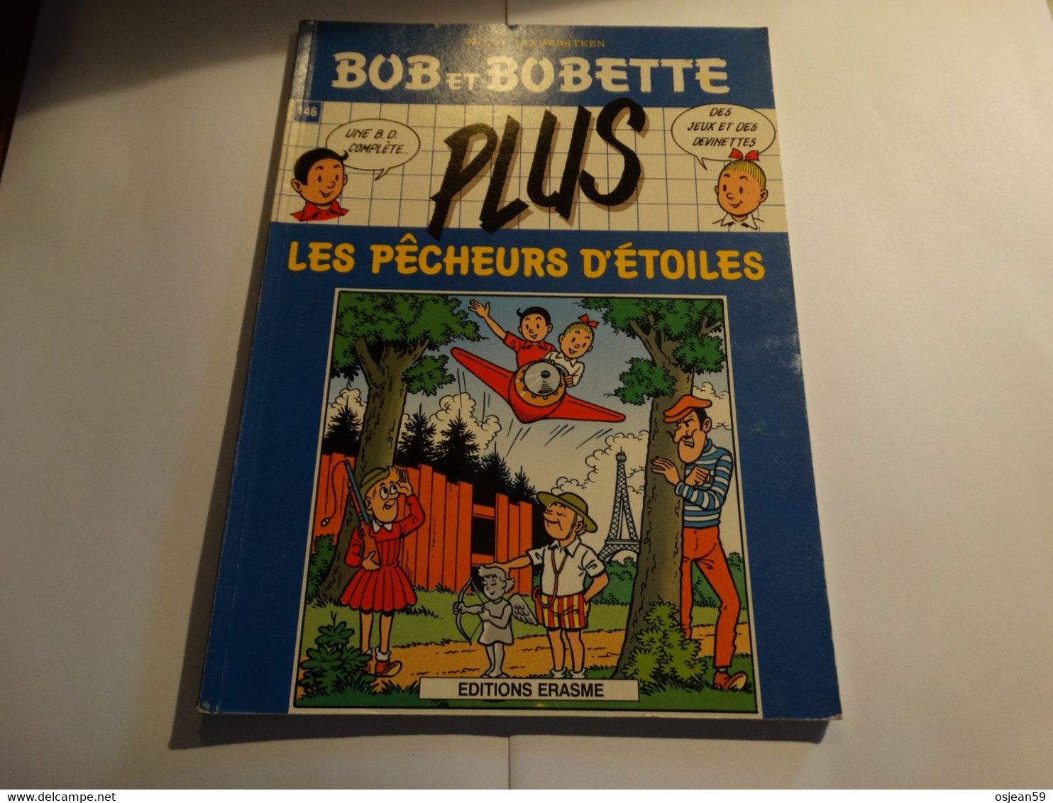 Bob Et Bobette - Les Pêcheurs Détoiles.  + Des Jeux Et Des Devinettes. Editions Erasme 1988.74 Pages. - Bob Et Bobette