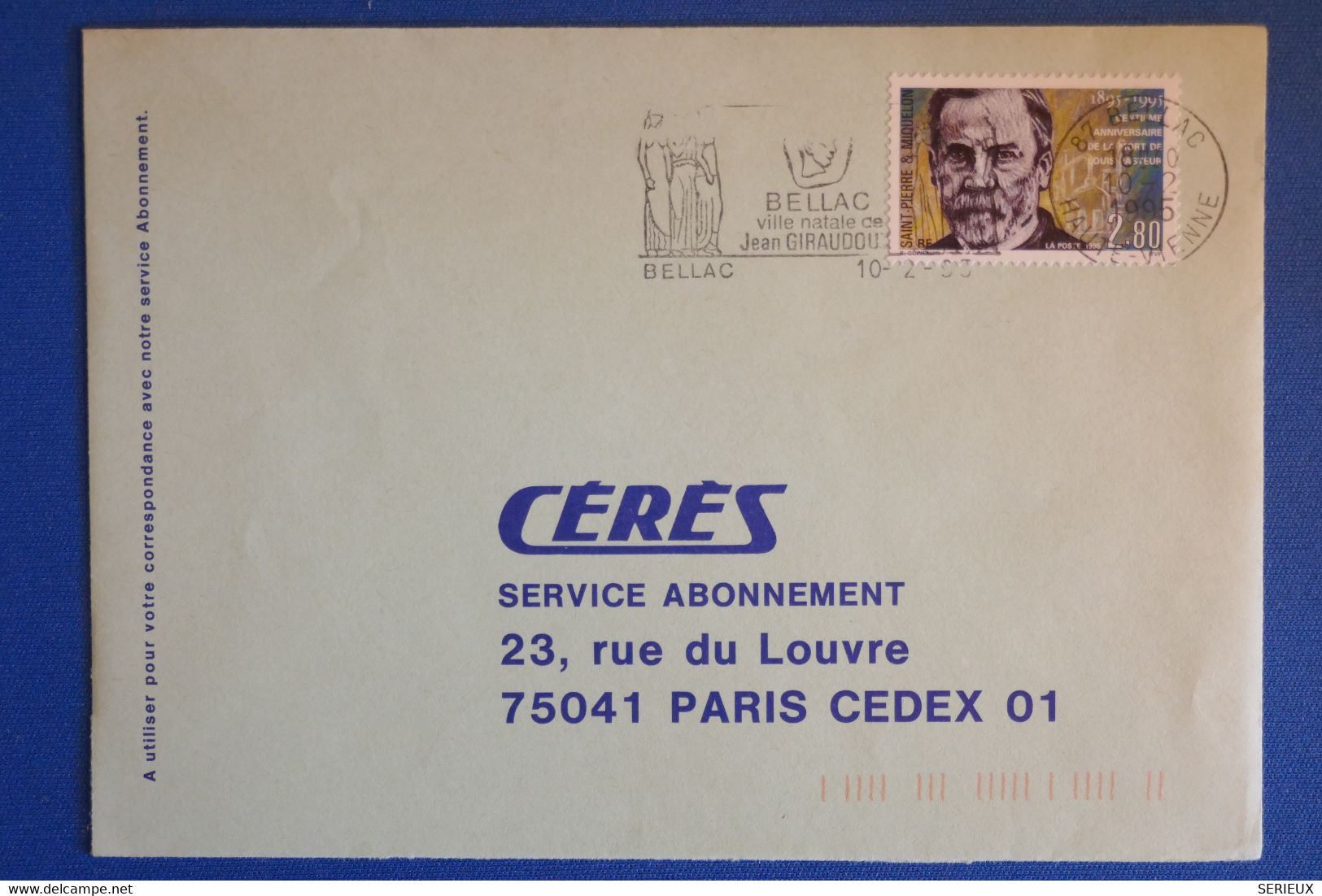 M19 ST PIERRE MIQUELON BELLE LETTRE 1995  POUR PARIS FRANCE+ EXPO MONTREAL 67 + AFFRANCHISSEMENT PLAISANT - Lettres & Documents