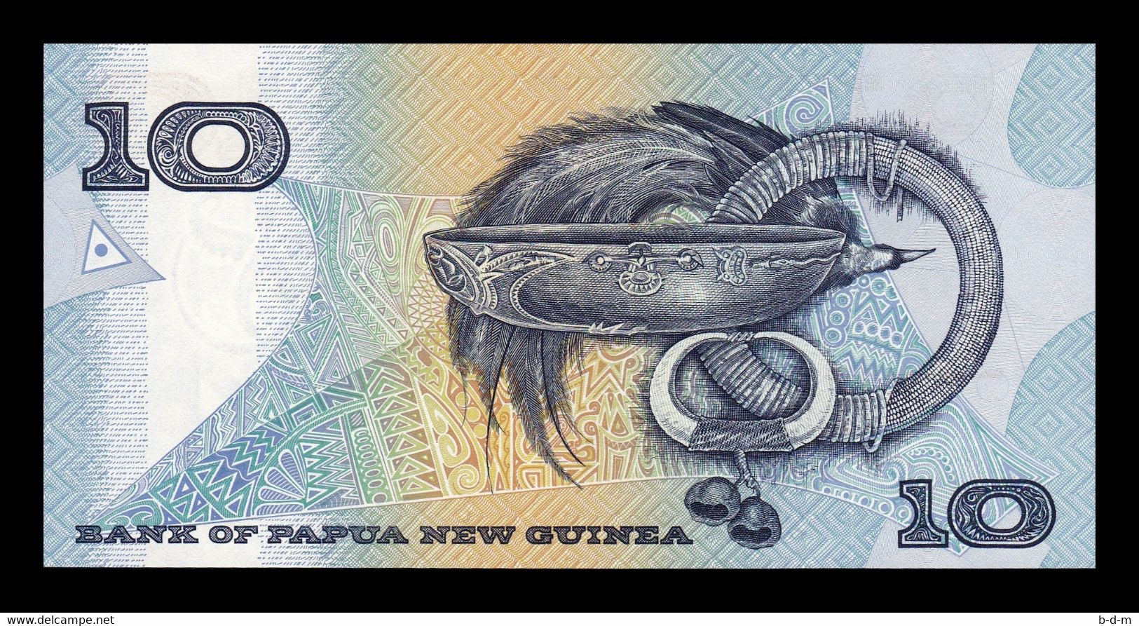 Papua New Guinea 10 Kina 1998 Pick 9e SC UNC - Papouasie-Nouvelle-Guinée