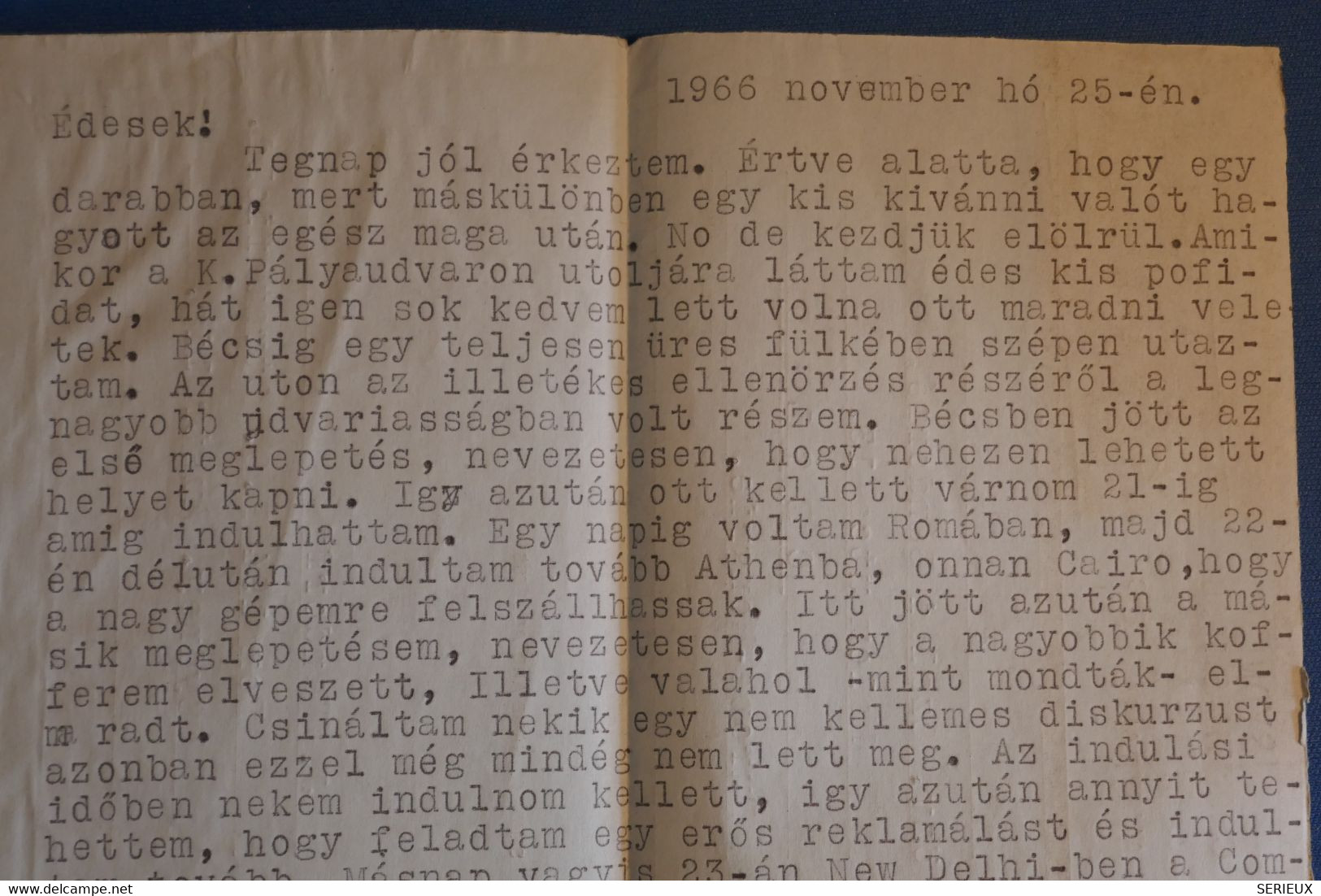 M19 AUSTRALIE BELLE LETTRE AEROGRAMME 1966 SYDNEY POUR CEGLED HONGRIE + AFFRANCHISSEMENT PLAISANT - Briefe U. Dokumente