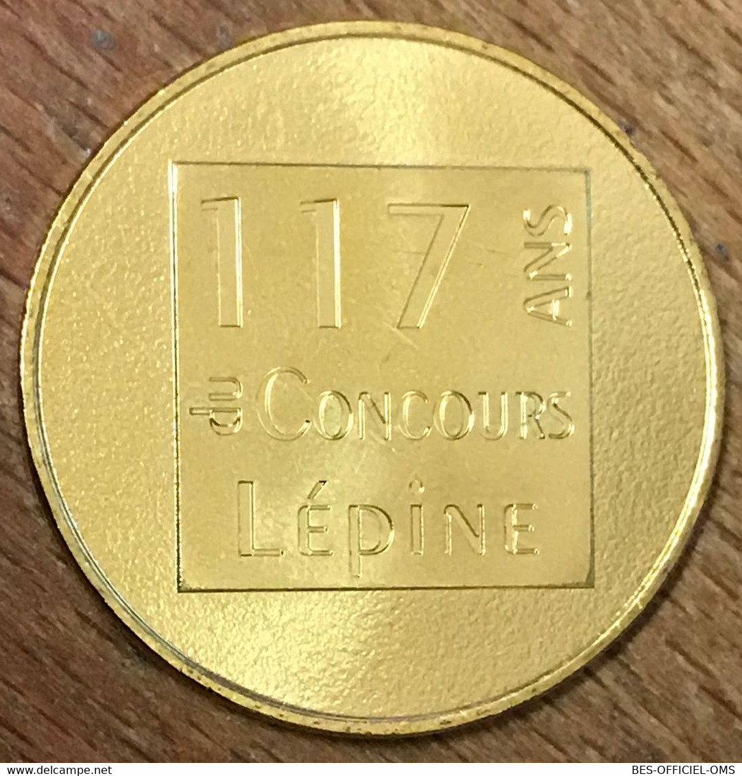 75012 PARIS CONCOURS LÉPINE MDP 2018 MÉDAILLE SOUVENIR MONNAIE DE PARIS JETON TOURISTIQUE TOKENS MEDALS COINS INVENTEURS - 2018