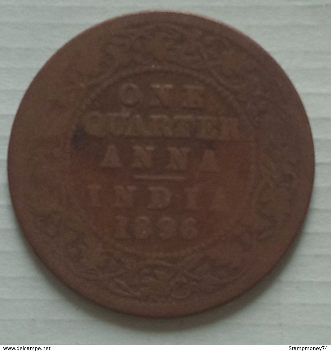 1896....British...India Calcutta Mint Circulated Coin - India