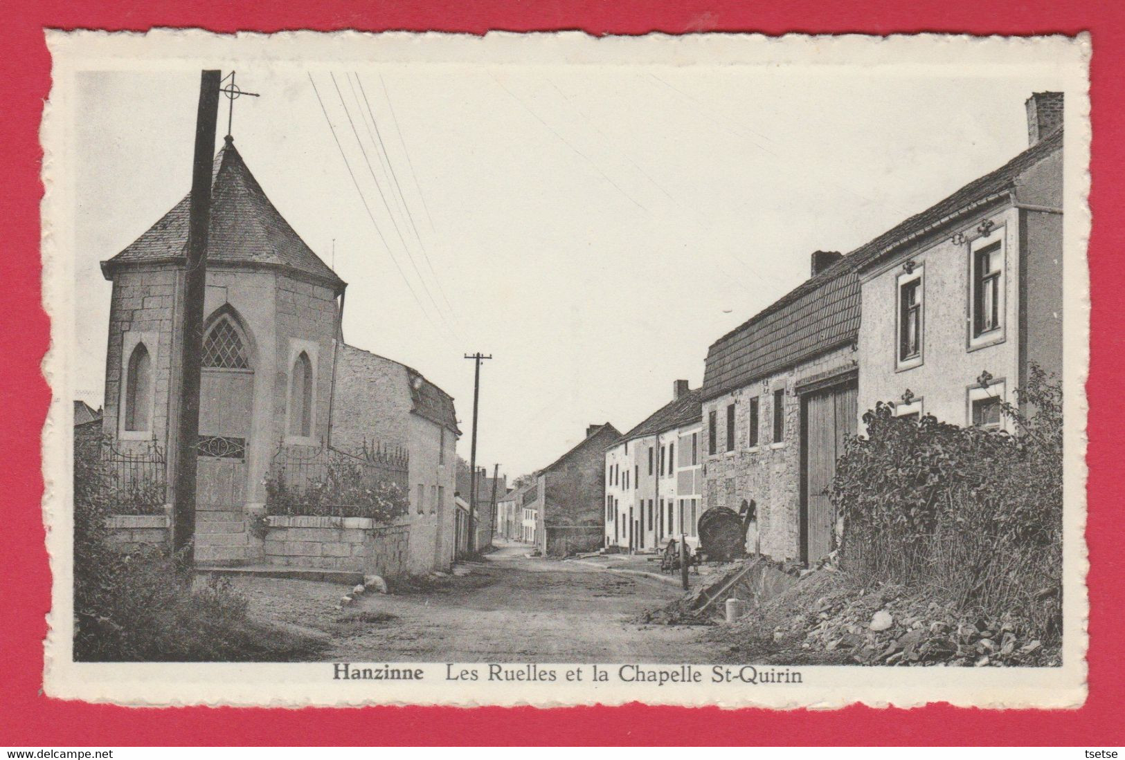Hanzinne - Les Ruelles Et La Chapelle St-Quirin ( Voir Verso ) - Florennes