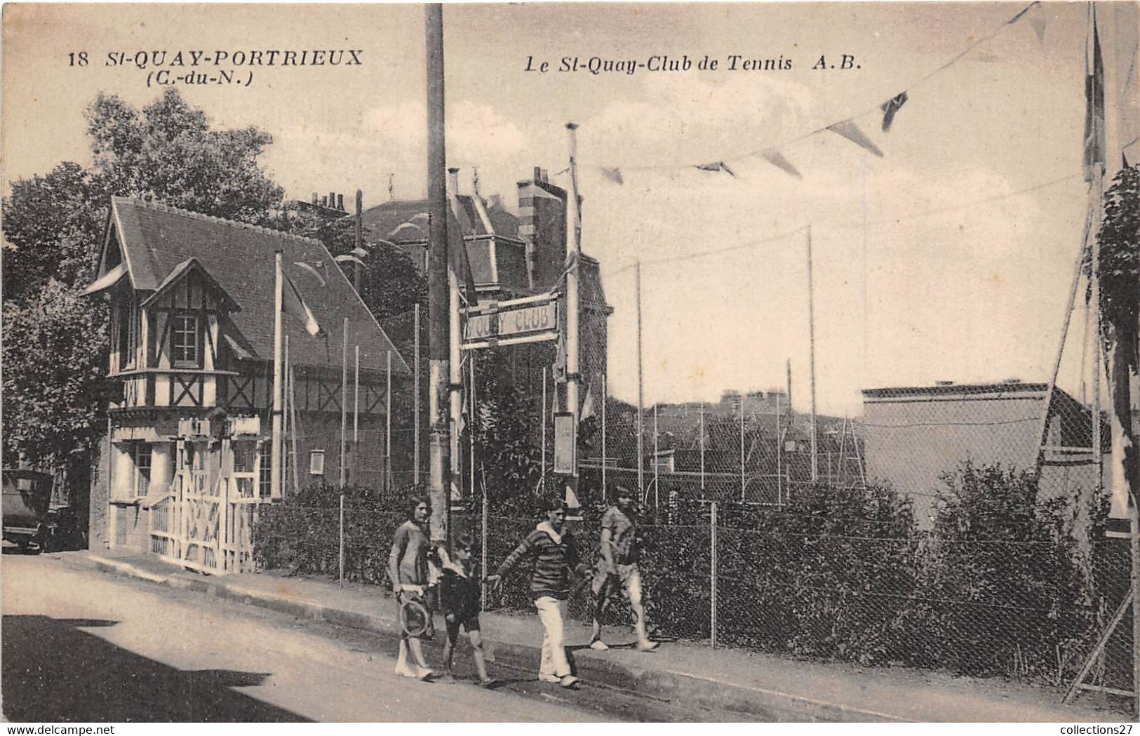 22-SAINT-QUAY-PORTRIEUX- LE ST-QUAY-CLUB DE TENNIS - Saint-Quay-Portrieux