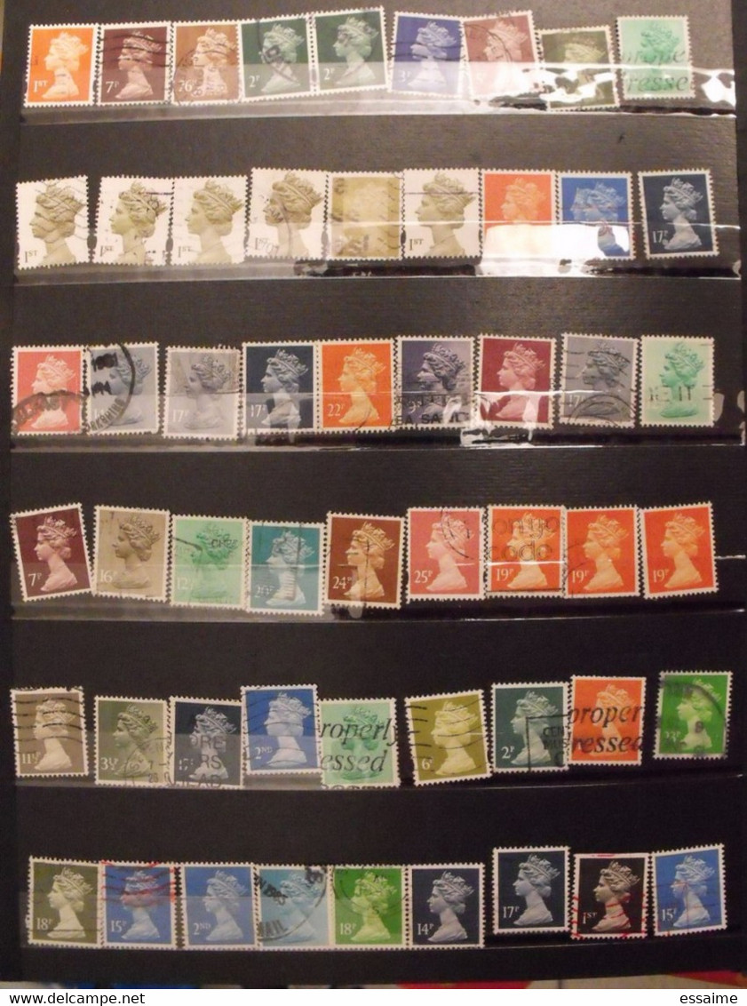 Grande-Bretagne Royaume-Uni england great britain. collection de 1800  timbres