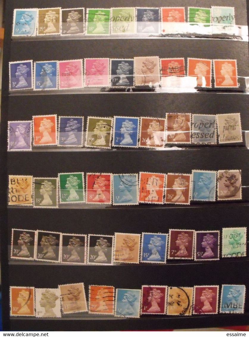 Grande-Bretagne Royaume-Uni england great britain. collection de 1800  timbres