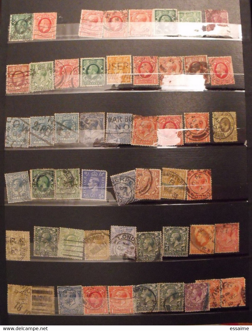 Grande-Bretagne Royaume-Uni england great britain. collection de 1800  timbres