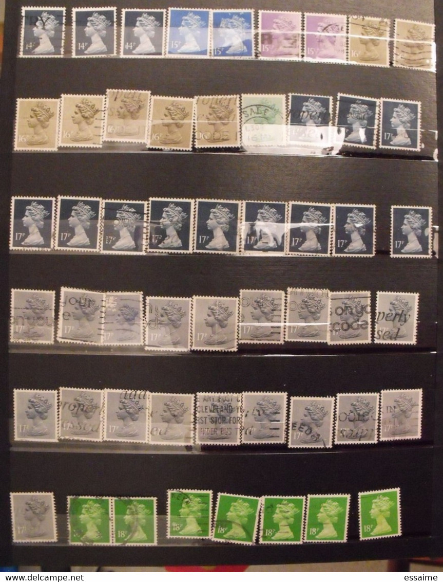 Grande-Bretagne Royaume-Uni england great britain. collection de 1800  timbres