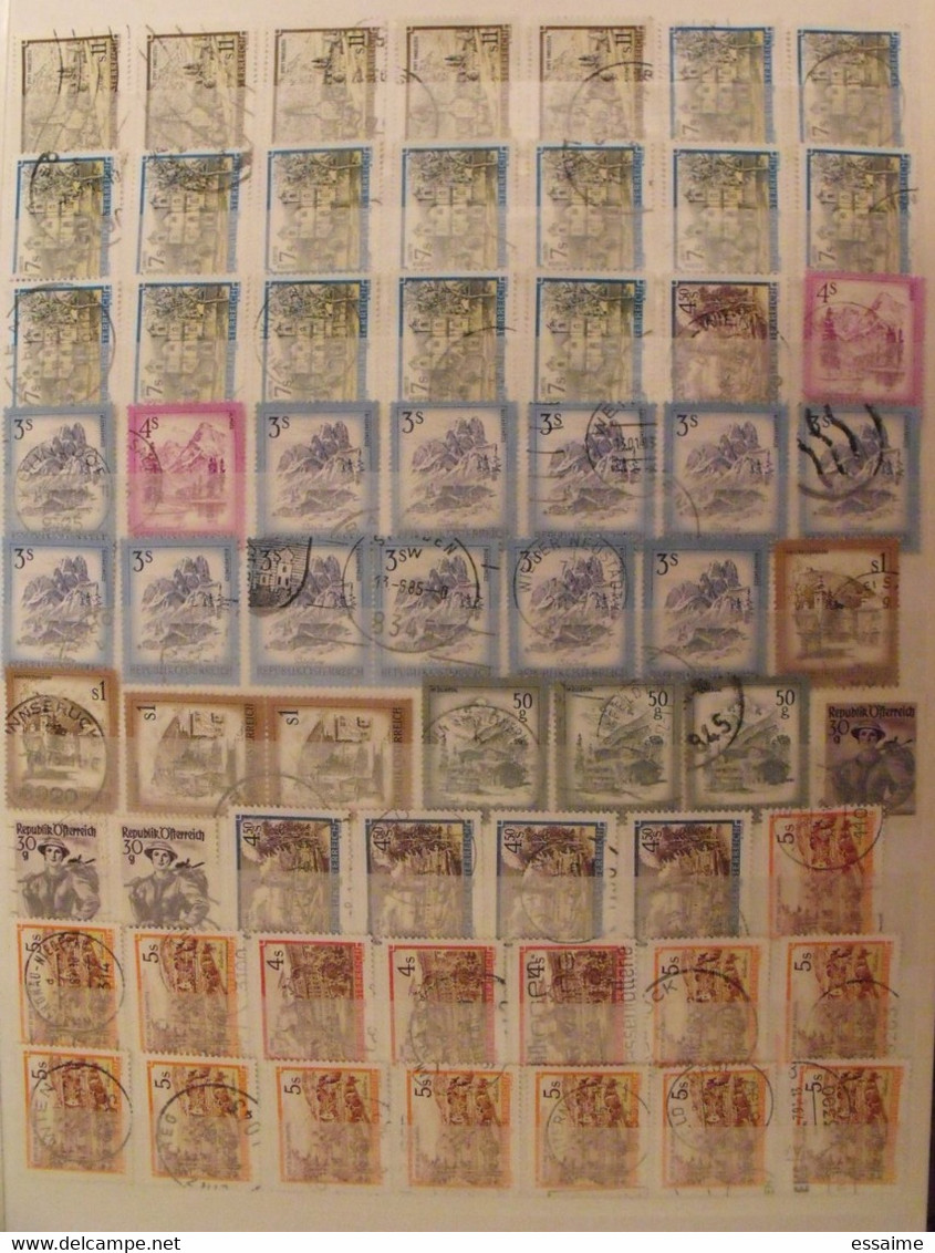 Autriche Austria Osterreich. collection de 510  timbres