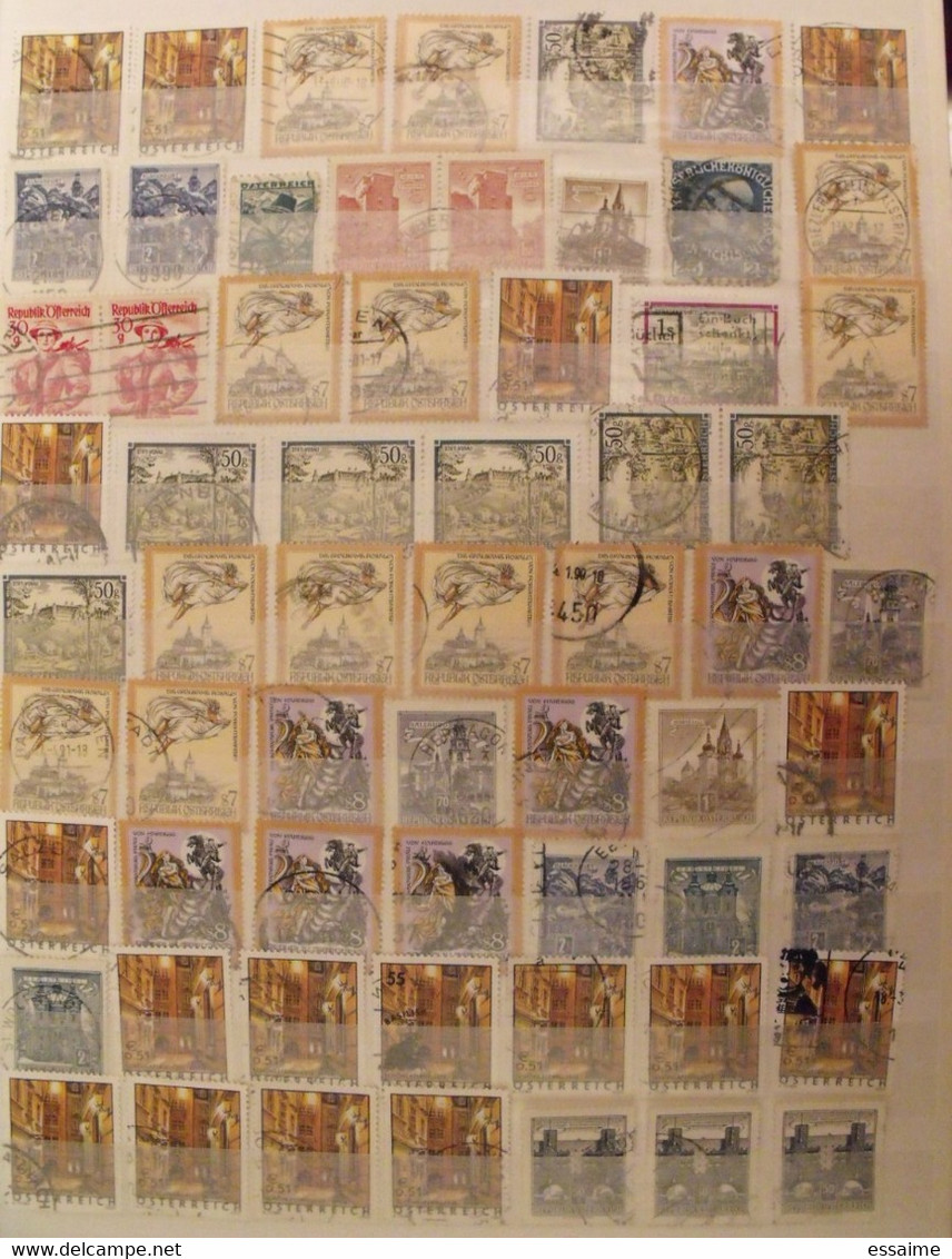 Autriche Austria Osterreich. collection de 510  timbres