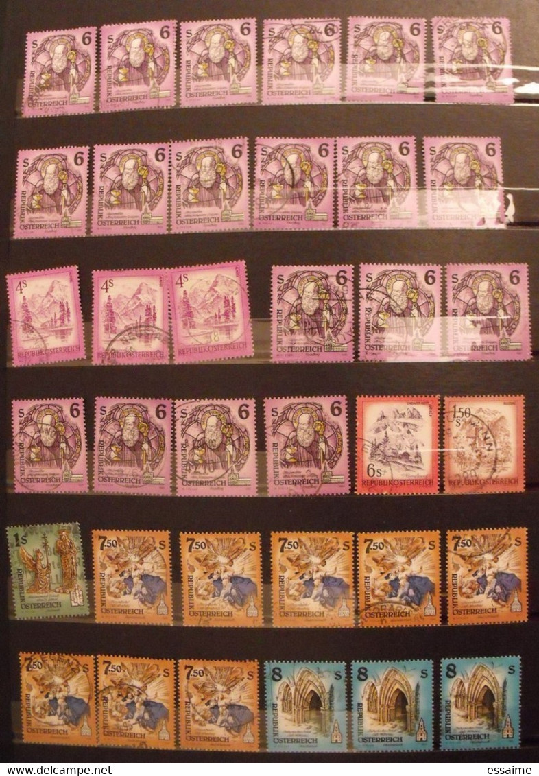 Autriche Austria Osterreich. collection de 510  timbres