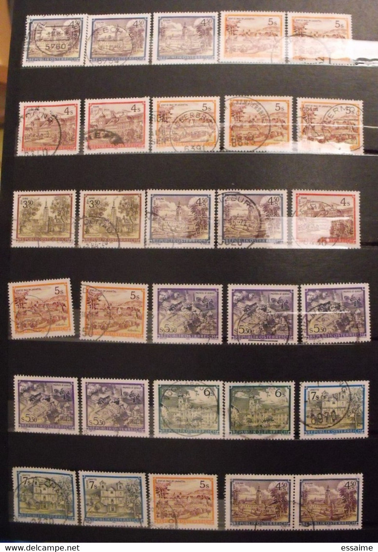 Autriche Austria Osterreich. collection de 510  timbres