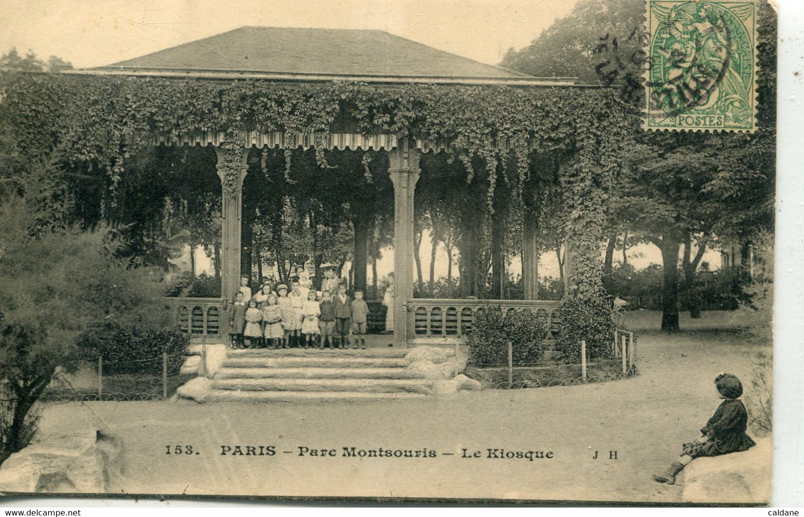 -75-PARIS  XIV - PARC MONTSOURIS -  Parc De Montsouris - Le Kiosque - Arrondissement: 14
