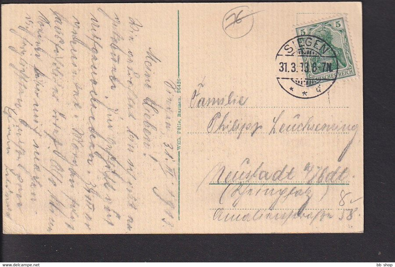 D11 /   Siegen Häusling 1913 - Other & Unclassified