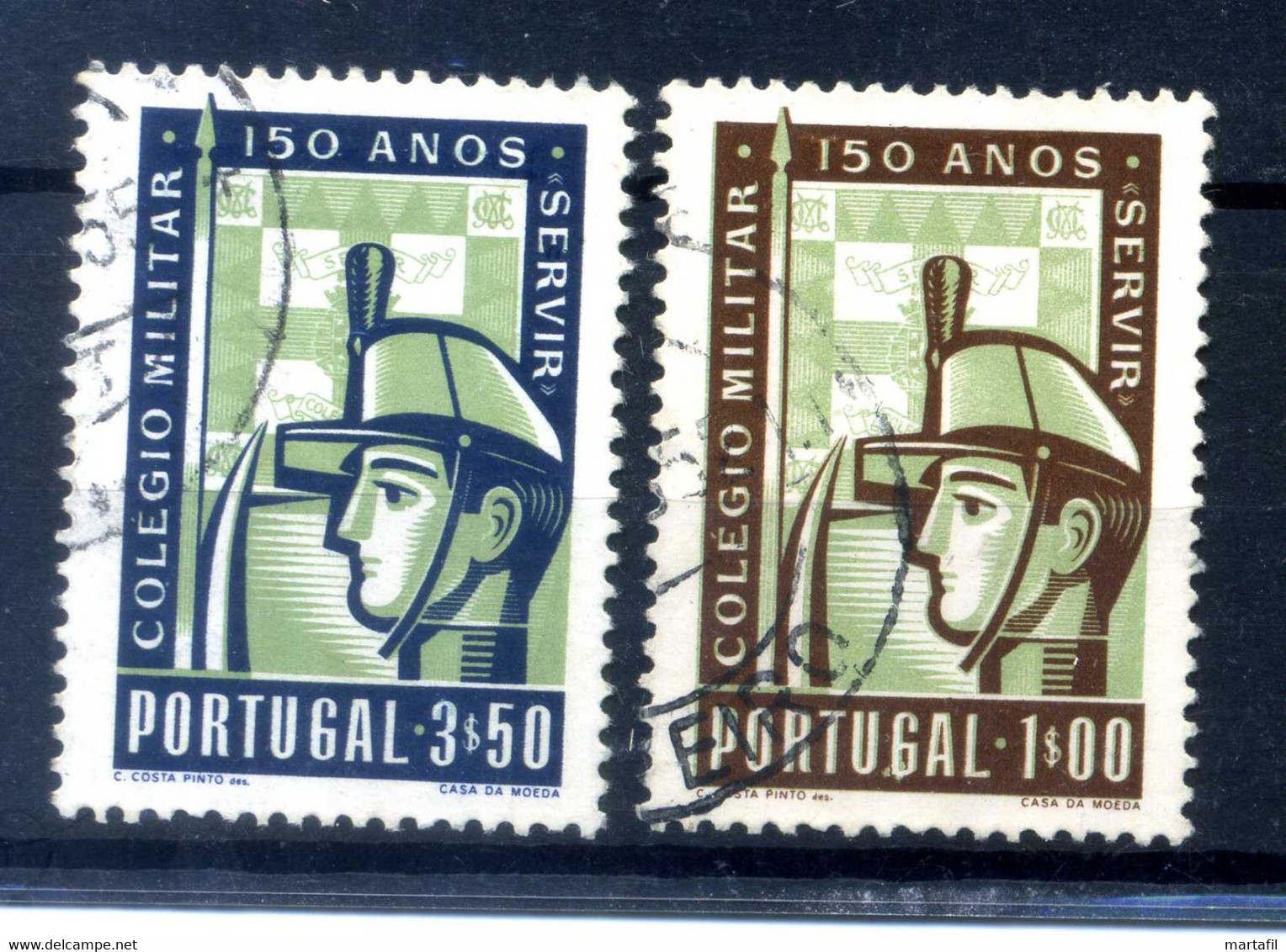 1954 PORTOGALLO SET USATO - Usado