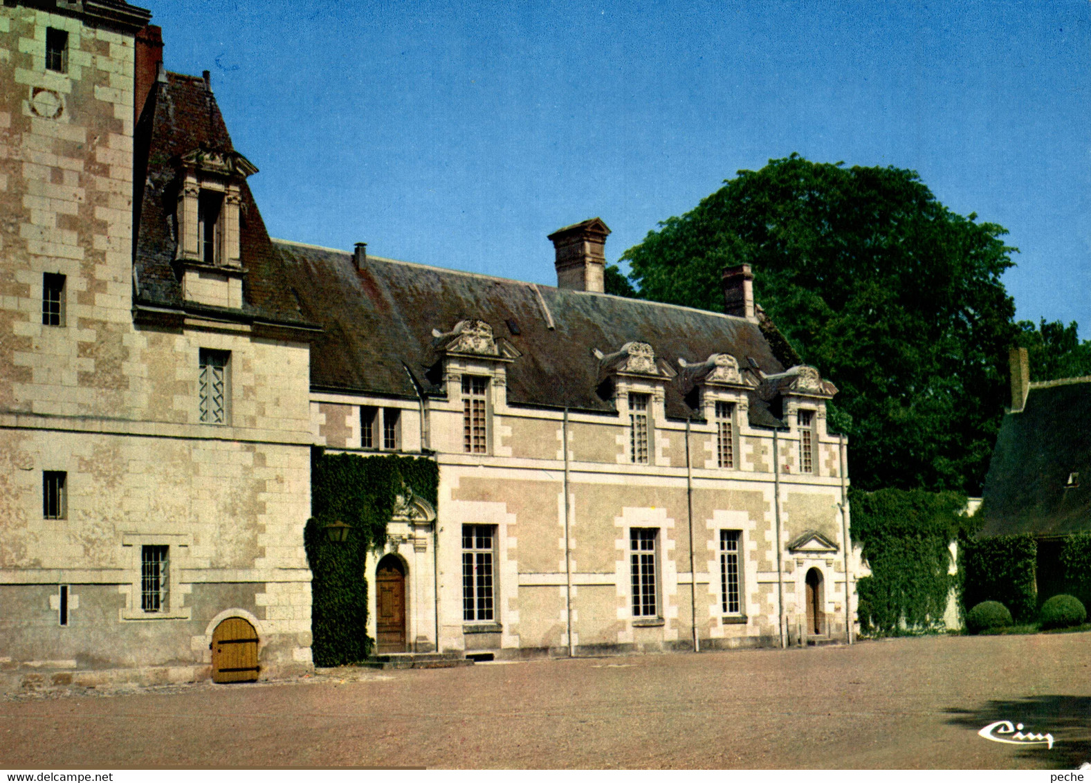 N°80013GF -cpsm Reugny -château De La Vallière- - Reugny