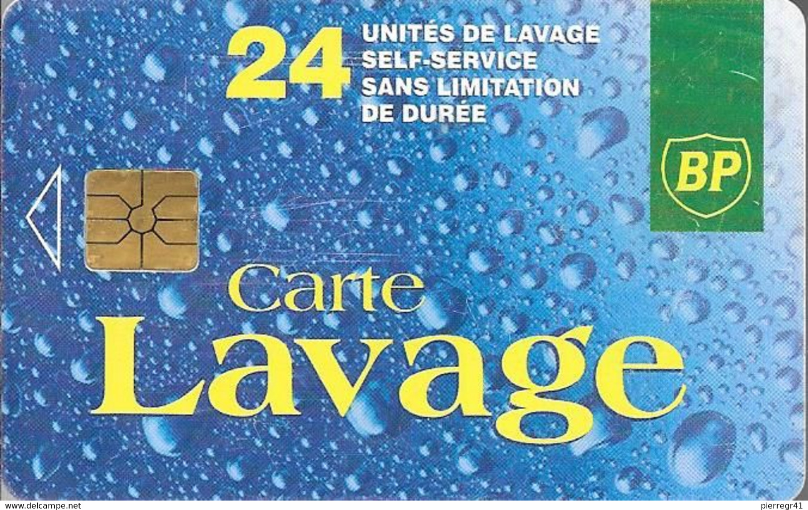 CARTE²-PUCE-GEM--LAVAGE-BP -24-UNITES-V° SANS Code Barres En Haut-TB E - Colada De Coche