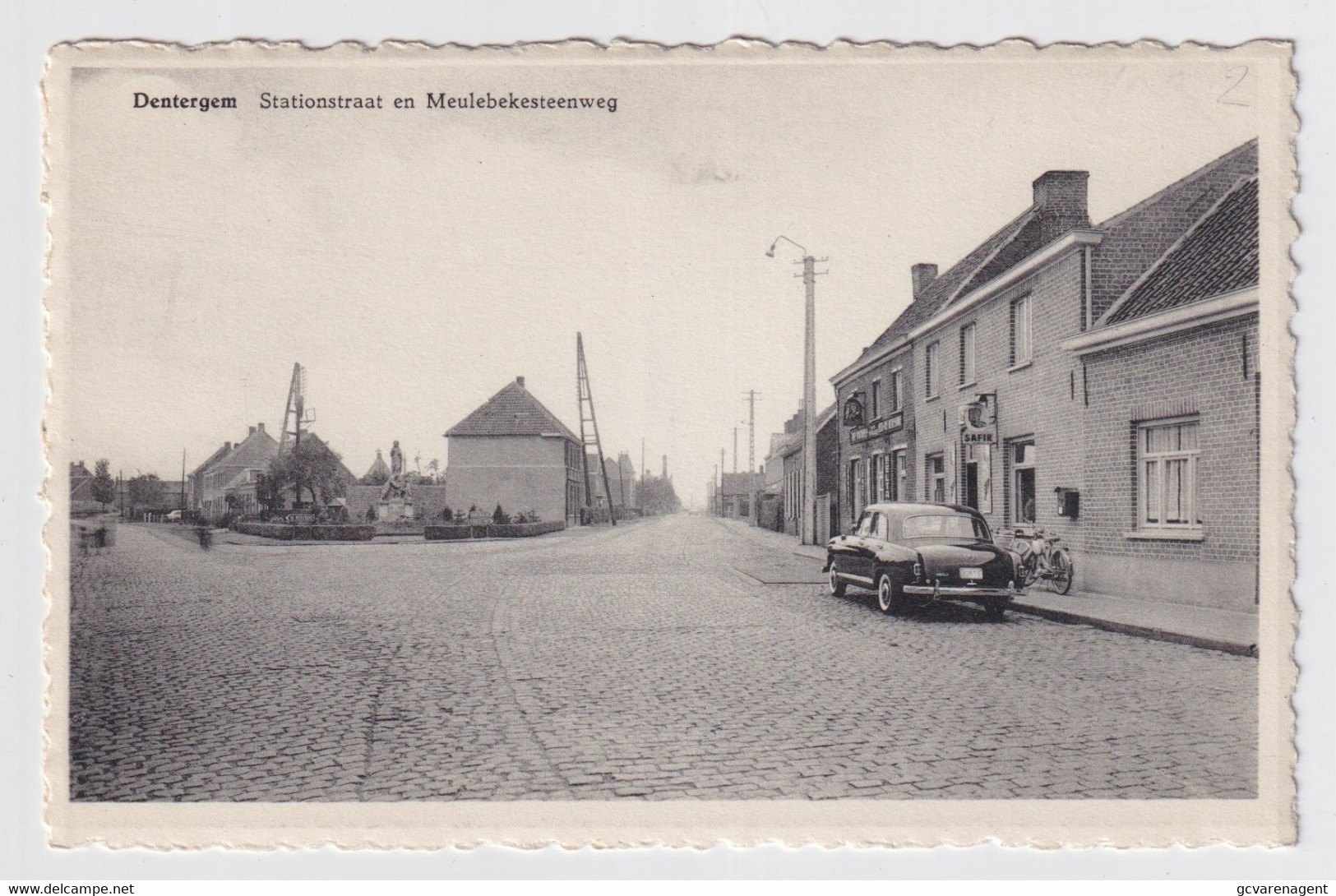 DENTERGEM  STATIONSTRAAT EN MEULEBEKESTEENWEG - Dentergem