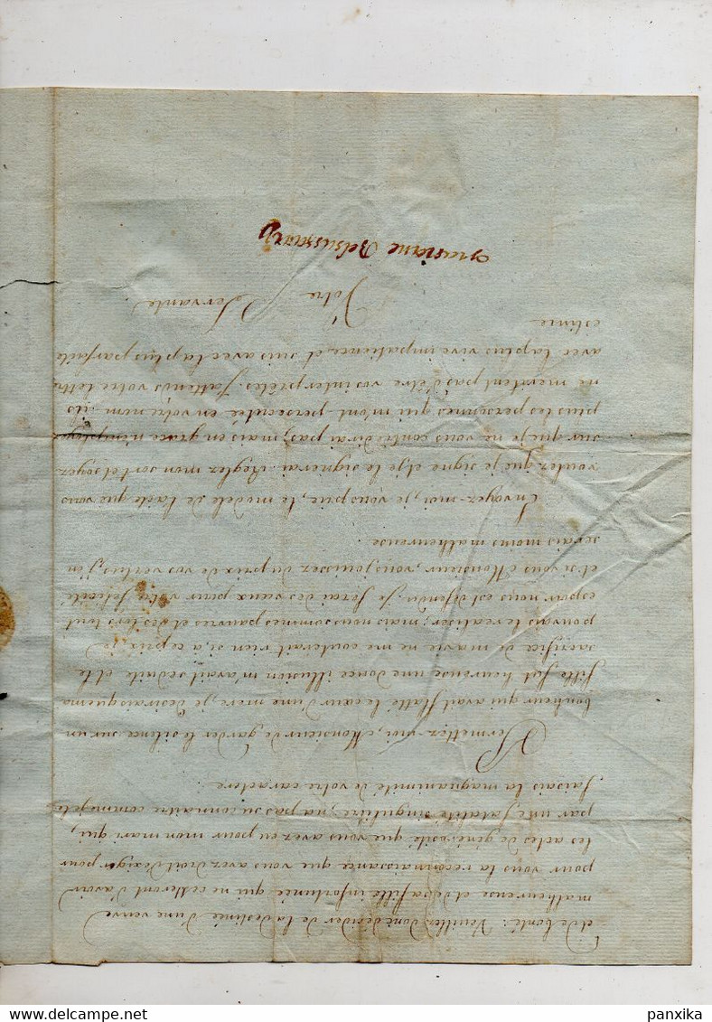 Bayonne Pour Figueras (catalogne). Retour Par Perpignan Sur Même Pli. Cursives Et Taxes Manuelle.Texte A Lire. - 1801-1848: Precursores XIX