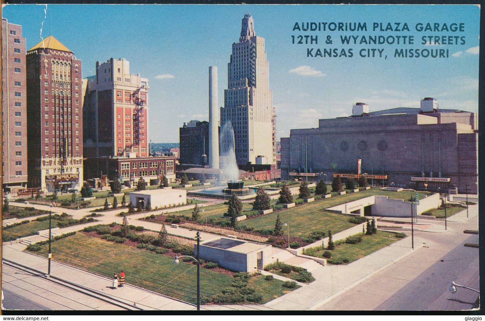 °°° 25361 - USA - MO - KANSAS CITY - AUDITORIUM PLAZA GARAGE °°° - Kansas City – Missouri