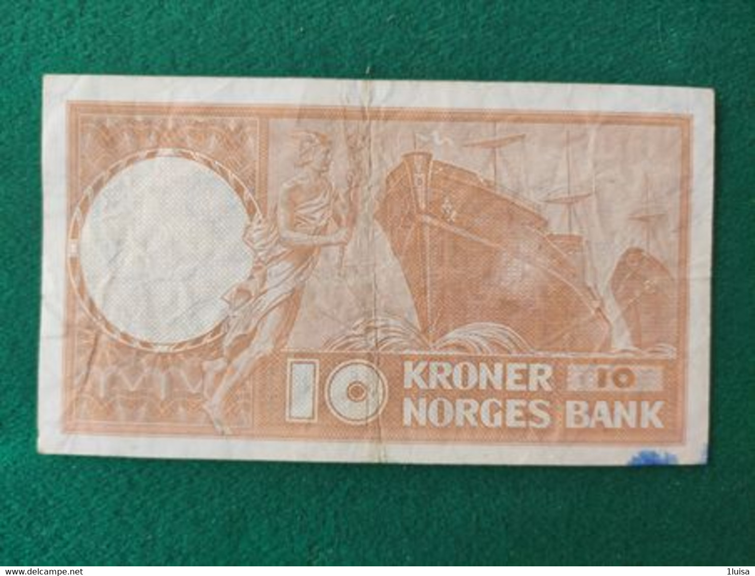 Norvegia 10 Kroner 1972 - Norway