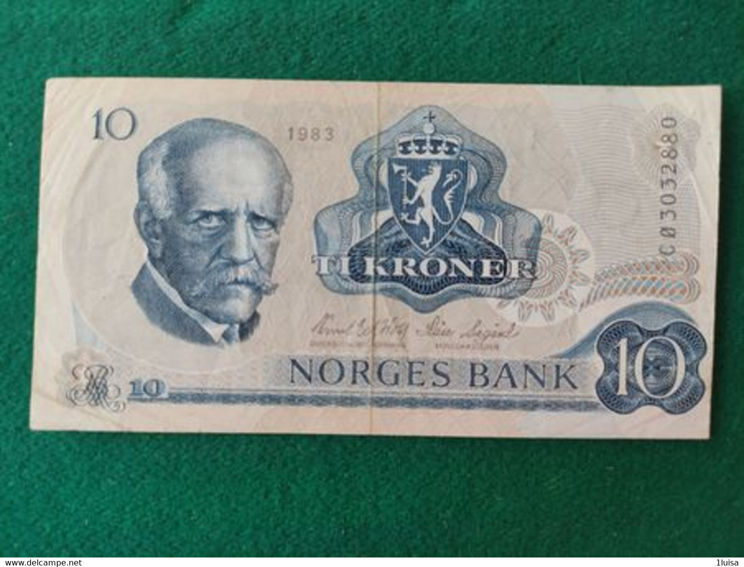 Norvegia 10 Kroner 1983 - Norway