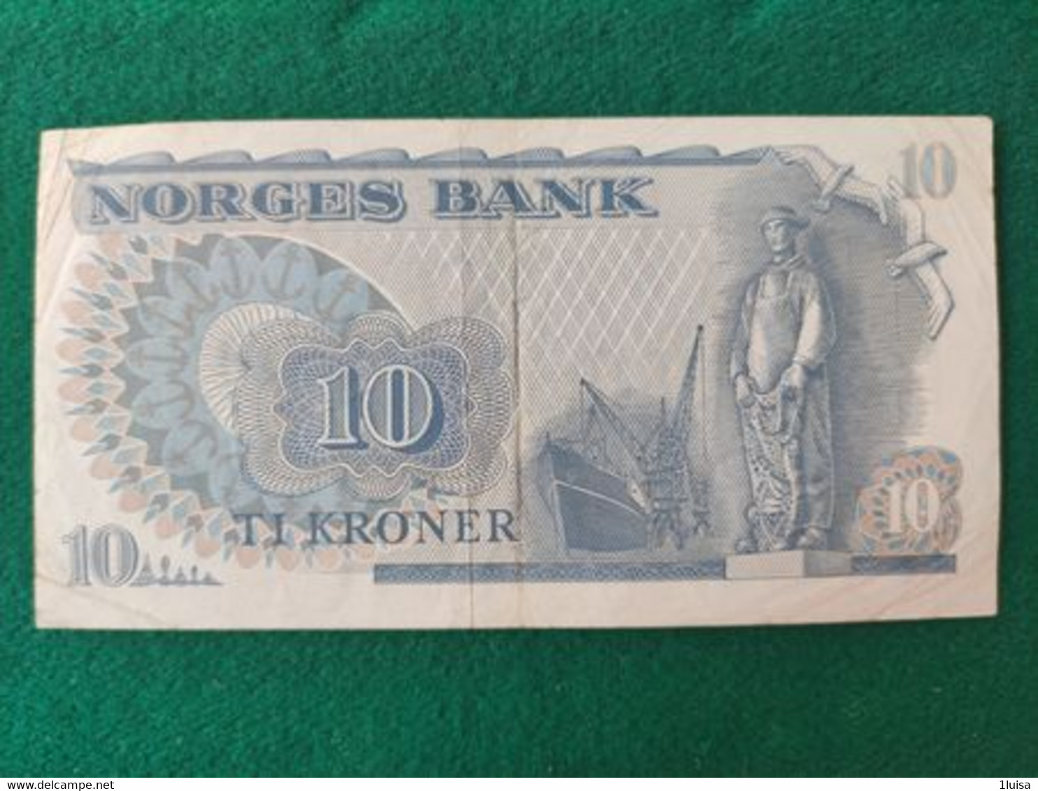 Norvegia 10 Kroner 1983 - Norway