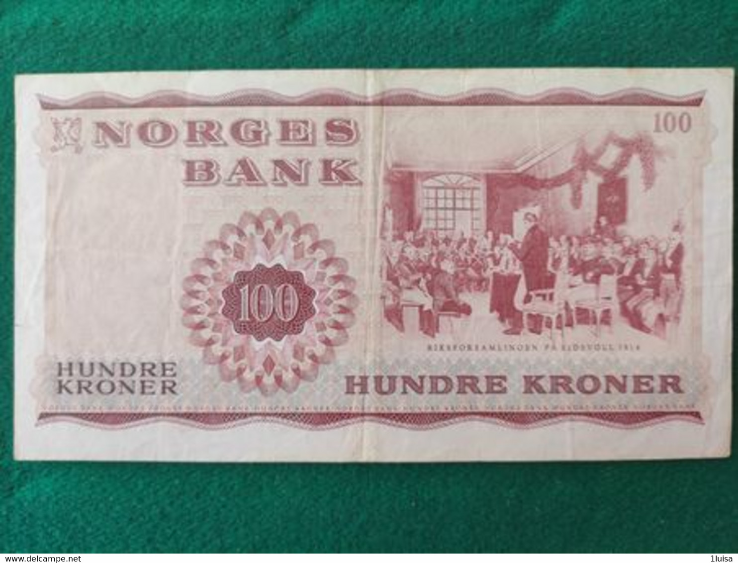 Norvegia 100 Kroner 1977 - Norway