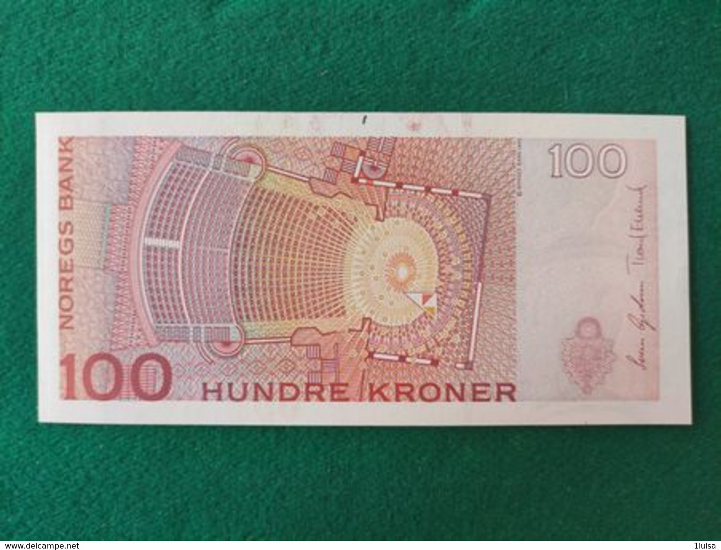 Norvegia 100 Kroner 1997 - Norvège